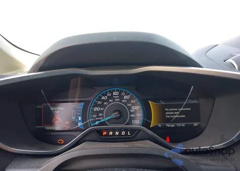 2016 Ford C-Max Energi Sel из США, поврежденный, VIN 1FADP5CU8GL101875